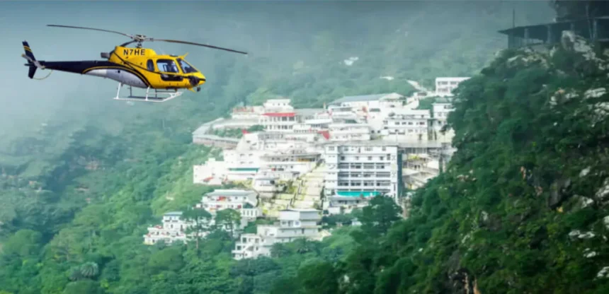 Divine Vaishno Devi Yatra by Helicopter