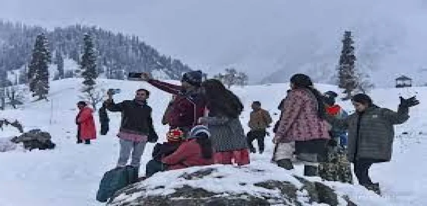 Snow Valley Kashmir